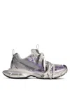 Balenciaga Multicolor Mesh And Rubber 3xl Sneakers In Grey