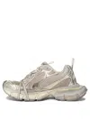 Balenciaga Multicolor Canvas 3xl Sneakers In Grey