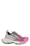 Balenciaga Mesh-panelled Sneakers In Size 3xl In Gray