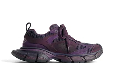 Pre-owned Balenciaga 3xl Sneakers Suede (women's) In Purple