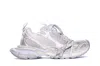 Balenciaga Low Top Sneakers Mesh Upper In White