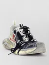 Balenciaga 3xl Split Logo Nylon And Mesh Sneakers In Multi
