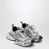 Balenciaga 3xl Split Logo Nylon And Mesh Sneakers In Multi