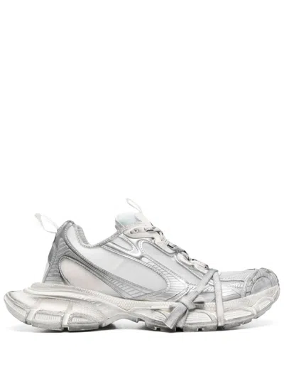 Balenciaga 3xl Sneakers In Whitesilver