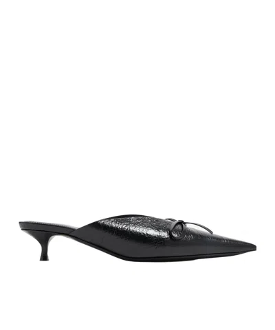 BALENCIAGA BALENCIAGA KNIFE BOW DETAILED MULES