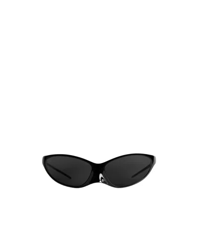 Balenciaga 4g Cat-eye Frame Sunglasses In Black