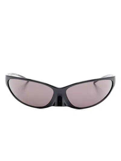 Balenciaga 4g Cat Sunglasses In Black