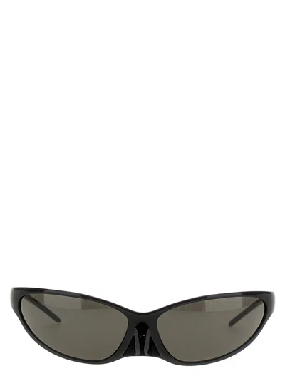 Balenciaga 4g Cat Sunglasses In Black