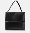 Balenciaga 4x4 Medium Leather Tote Bag In Black