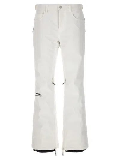 Balenciaga '5-pocket Ski 3b Sports Icon' Pants In White