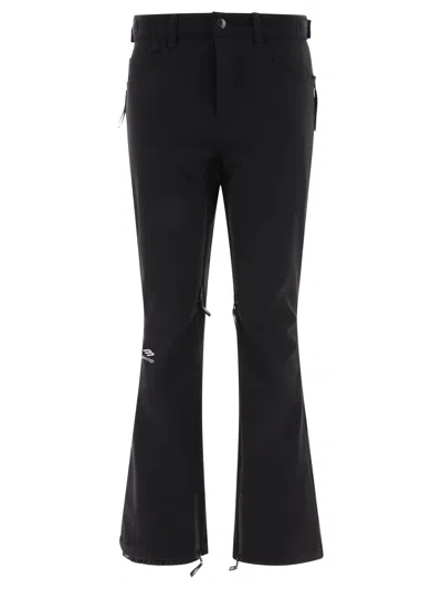 BALENCIAGA 5-POCKET SKI 3B SPORTS ICON TROUSERS BLACK