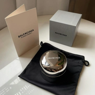 Pre-owned Balenciaga 51st Couture Scented Candle (s) [couture Store Exclusive] In Silver