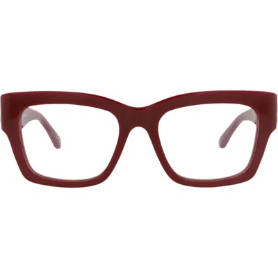 Balenciaga 52mm Square Optical Glasses In Yellow