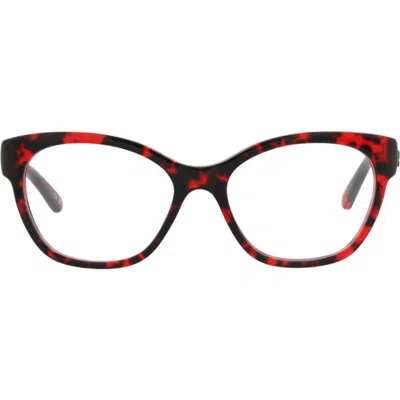 Balenciaga 53mm Cat Eye Optical Glasses In Brown