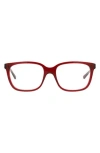 Balenciaga 53mm Square Optical Glasses In Brown