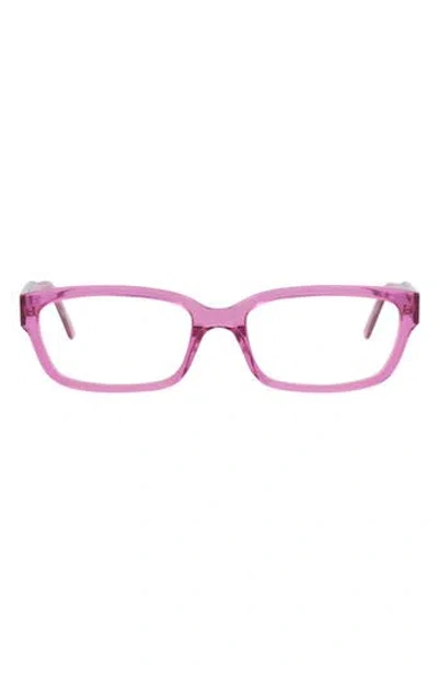 Balenciaga 55mm Rectangular Optical Glasses