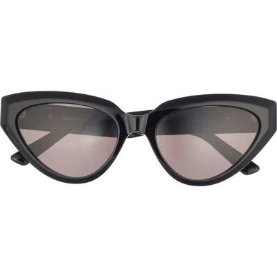Balenciaga 56mm Cat Eye Sunglasses In Black