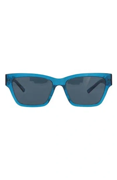 Balenciaga 56mm Square Sunglasses In Orange