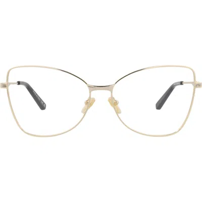 Balenciaga 59mm Cat Eye Optical Glasses In Transparent