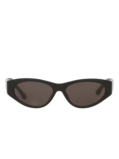 Balenciaga 6e000356 Cat-eye Sunglasses In Black
