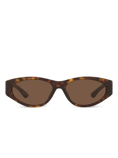 Balenciaga 6e000356 Cat-eye Sunglasses In Green