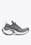 Balenciaga Grey Pink White And Black 6xl Polyurethane Sneakers In Multi