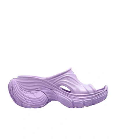 Balenciaga 6xl Slip-on Slides In Purple