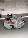 Balenciaga Multicolor Mesh And Rubber 6xl Sneakers In Gray