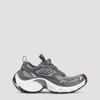 Balenciaga Grey Pink White And Black 6xl Polyurethane Sneakers In Gray
