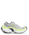Balenciaga Multicolor Mesh And Rubber 6xl Sneakers In Grey