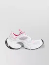 Balenciaga Multicolor Mesh And Rubber 6xl Sneakers In White