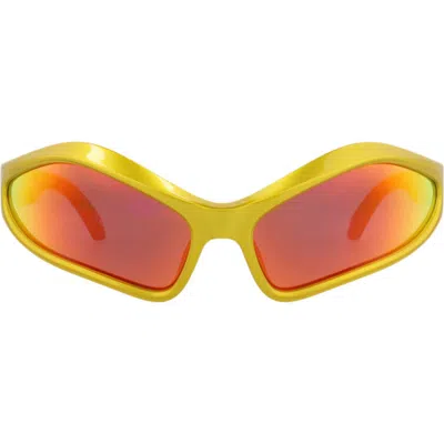 Balenciaga 77mm Cat Eye Sunglasses In Transparent