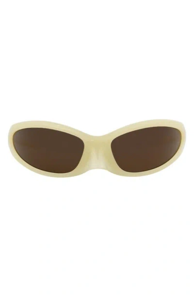BALENCIAGA BALENCIAGA 80MM WRAP SUNGLASSES