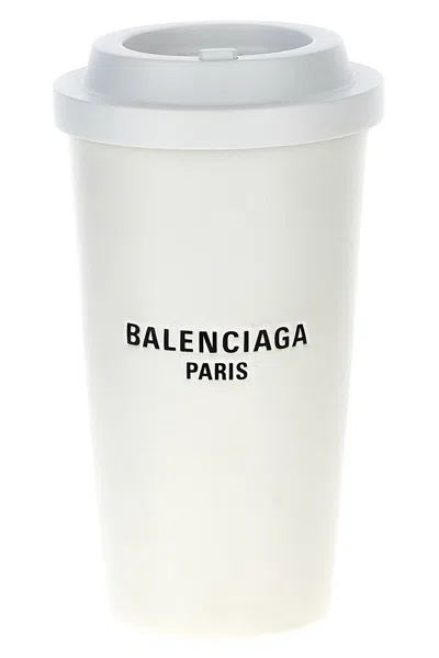 Balenciaga 9 Am Clutch In White