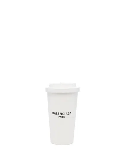 Balenciaga 9 Am Clutch In White