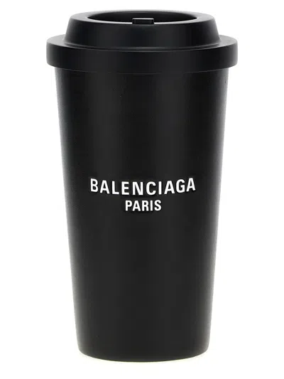 Balenciaga 9am Coffee Cup Clutch Bag In Black