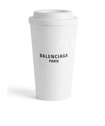 Balenciaga 9 Am Clutch In White