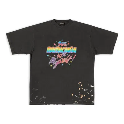 Balenciaga 90/10 T-shirt Large Fit 'black'