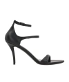 Balenciaga Honey Sandals In Black Leather In Black