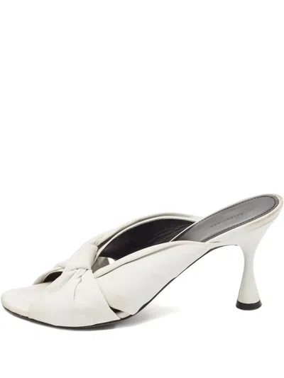Pre-owned Balenciaga 90mm Leather Knot-detail Sandals