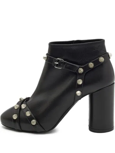 Pre-owned Balenciaga 90mm Stud-embellished Ankle Boots