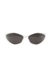 Balenciaga 90s Oval Sunglasses Accessories In Multicolour