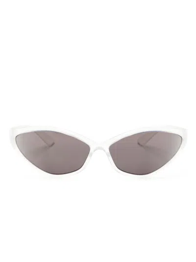 Balenciaga Reverse Xpander 2.0 Tinted Sunglasses In White