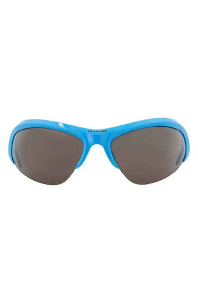 Balenciaga 91mm Novelty Sunglasses In Blue