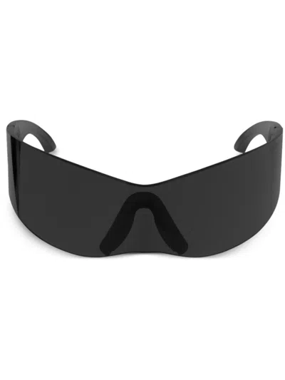 Balenciaga Panther Mask Sunglasses In Black