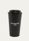Balenciaga 9am Coffee Cup Clutch Bag In Noir