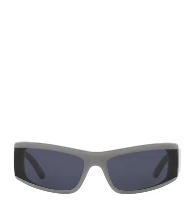 Balenciaga Acetate 06e000315 Sunglasses In Grey