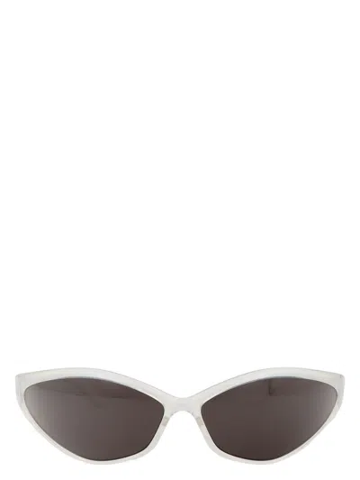 BALENCIAGA ACETATE CRYSTAL GREY SUNGLASSES