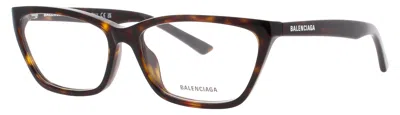 Balenciaga Acetate Optical Eyeglasses 59-16-140 In 002 - Brown / Demo