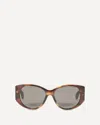 Balenciaga Women Acetate Sunglasses In Brown